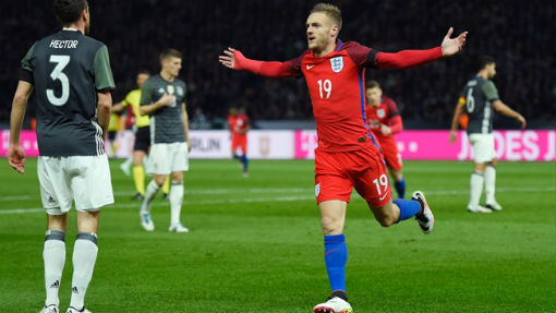 Сборная Англии вырвала победу у команды Германии