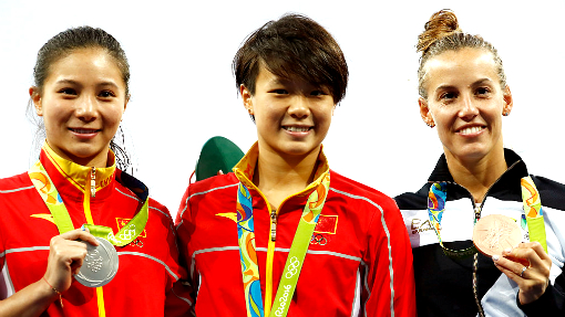 Китаянка Ши Тинмао выиграла золото Рио-2016 в прыжках в воду