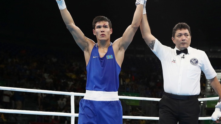 Казахстанский боксер Елеусинов — чемпион Олимпиады в категории до 69 кг