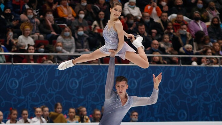 Мишина и Галлямов вышли в лидеры на Олимпиаде в Пекине 