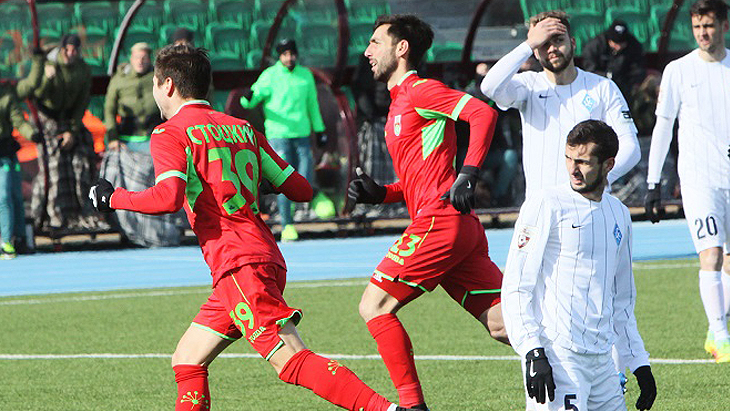 «Уфа» победила «Ахмат», забив три гола за шесть минут