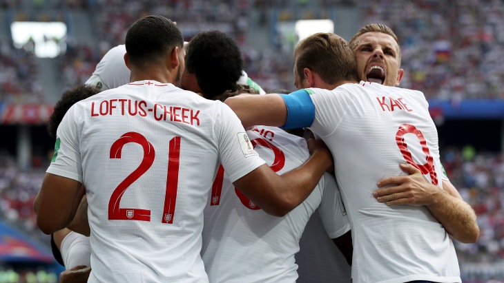 Англия установила рекорд результативности в матче с Панамой