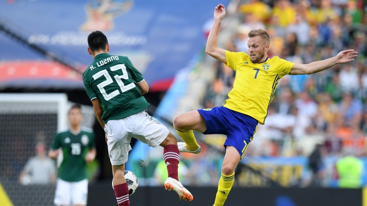 Мексика и Швеция голов в первом тайме не забили