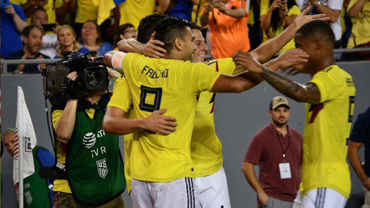 Колумбия обыграла США в товарищеском матче