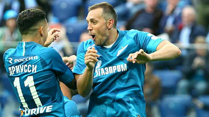 «Зенит» избежал поражения в матче с «Краснодаром»