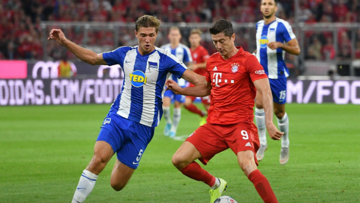 «Бавария» сыграла вничью с «Гертой» в стартовом матче Бундеслиги