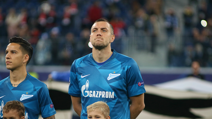 Дзюба не попал в заявку «Зенита» на матч с «Томью»
