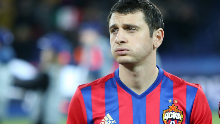 Дзагоев остался в запасе ЦСКА на матч с «Крыльями Советов»