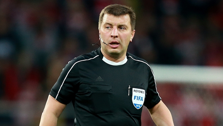Вилков отстранен от работы на любых футбольных матчах