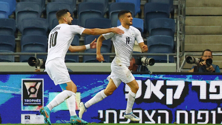 Сборная Израиля ушла от поражения в матче Лиги наций с Исландией