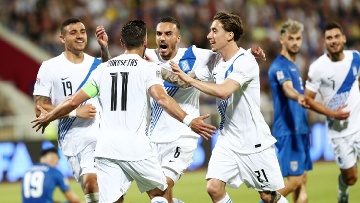 Греция на выезде одолела Косово в матче Лиге наций
