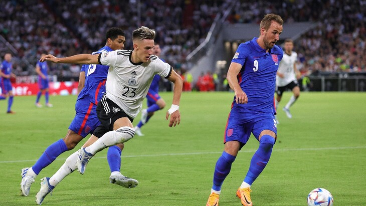 Пенальти спас сборную Англии в матче Лиги наций с Германией