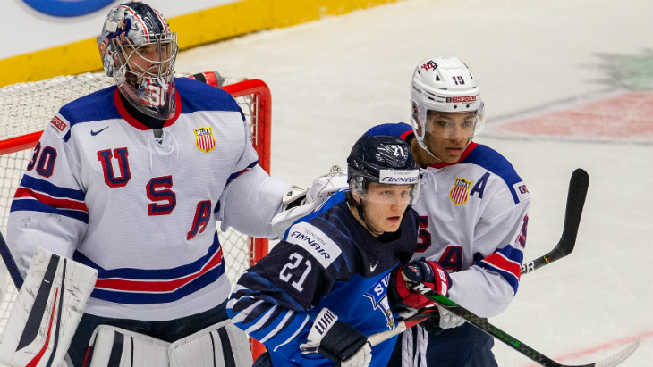 Финляндия выбила США в четвертьфинале молодежного ЧМ