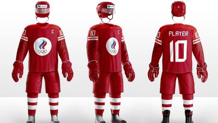 Представлен дизайн формы хоккейной сборной России
