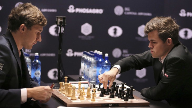 Карякин и Карлсен свели вничью шестую партию