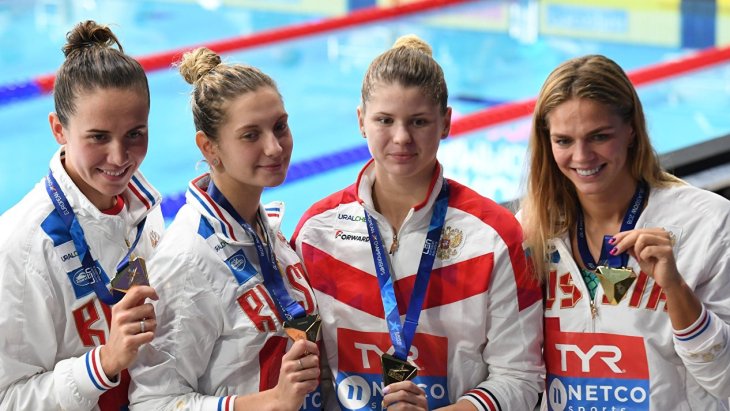 Россия выиграла медальный зачет ЧЕ по прыжкам в воду и водным видам спорта