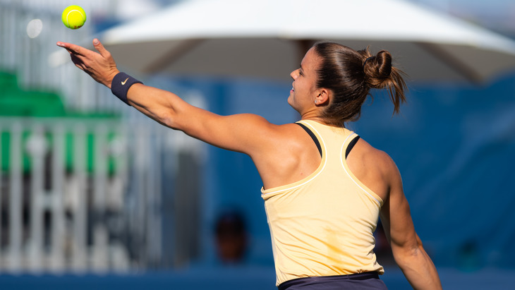 Александрова переиграла Младенович на турнире в Палермо